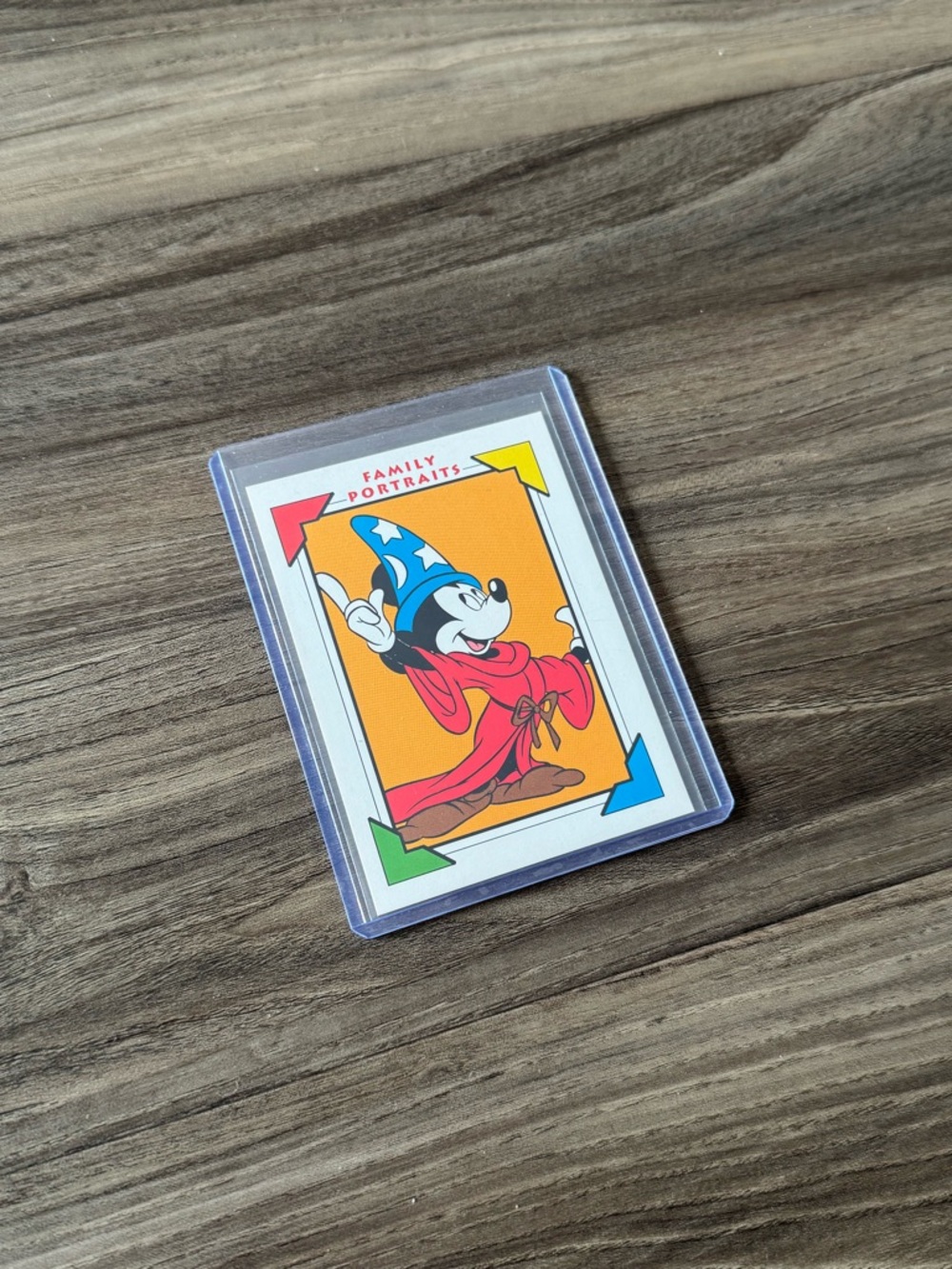 Sorcerer Mickey Trading Card